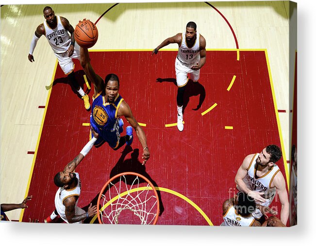 Playoffs Acrylic Print featuring the photograph Kevin Durant by Jesse D. Garrabrant