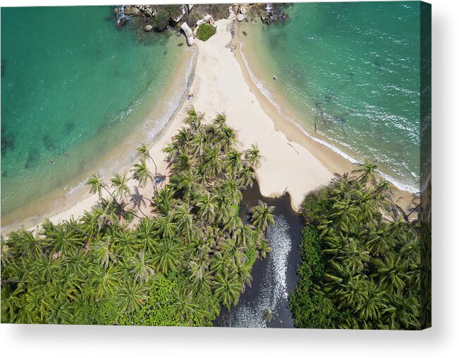 Parque Tayrona Acrylic Print featuring the photograph Parque Tayrona Magdalena Colombia #13 by Tristan Quevilly