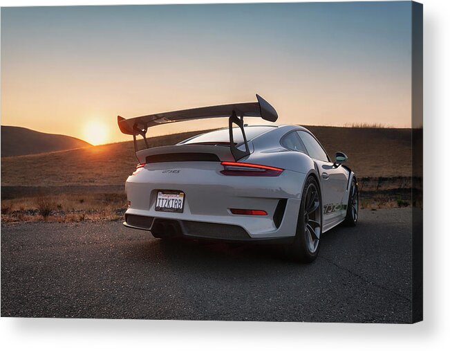 Cars Acrylic Print featuring the photograph #Porsche #GT3RS #Print #15 by ItzKirb Photography