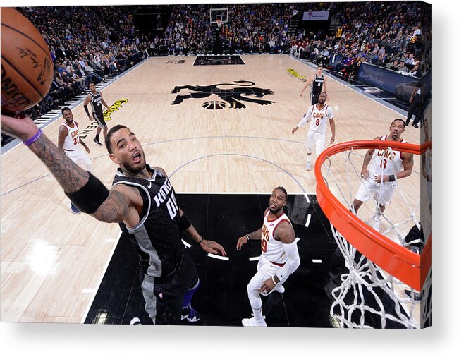 Nba Pro Basketball Acrylic Print featuring the photograph Willie Cauley-stein by Rocky Widner