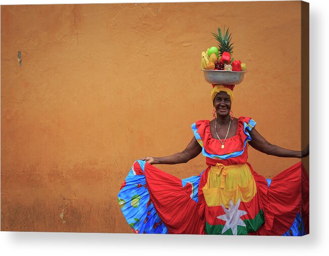 Cartagena Acrylic Print featuring the photograph Cartagena Bolivar Colombia #17 by Tristan Quevilly