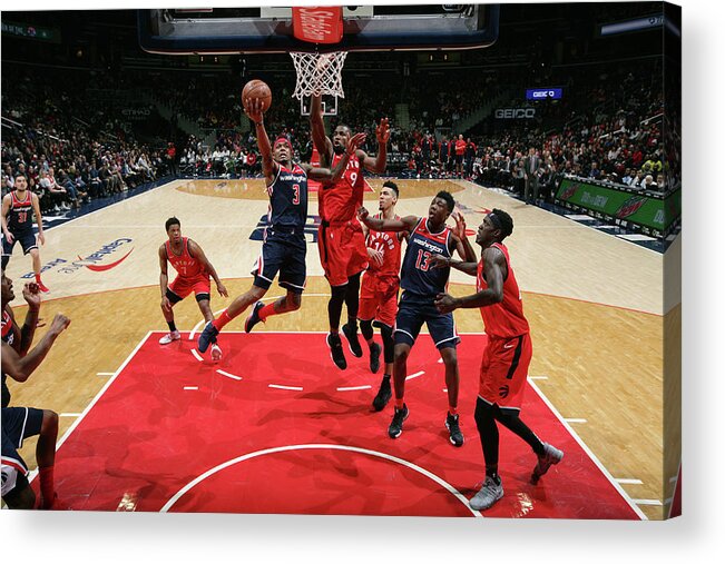 Nba Pro Basketball Acrylic Print featuring the photograph Bradley Beal by Ned Dishman