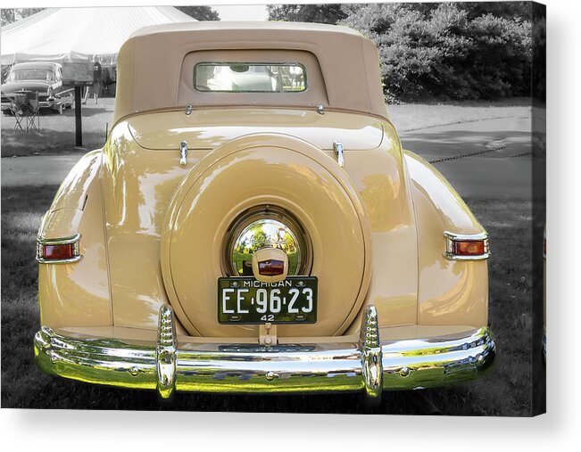 1900s Acrylic Print featuring the photograph 1942 Lincoln Continental #2 by Jack R Perry