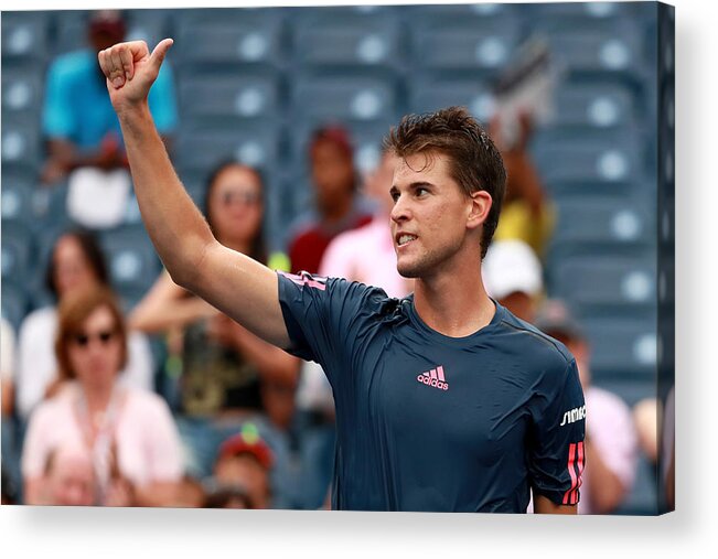 Tennis Acrylic Print featuring the photograph 2016 US Open - Day 4 by Michael Reaves