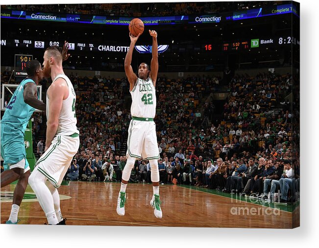 Nba Pro Basketball Acrylic Print featuring the photograph Al Horford by Brian Babineau