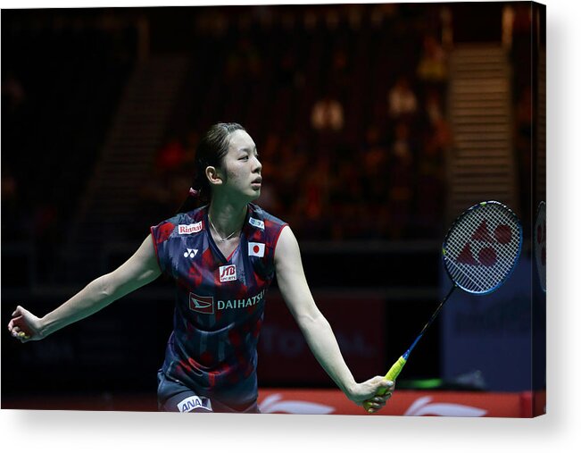 Individual Event Acrylic Print featuring the photograph Badminton Singapore Open - Finals #2 by Suhaimi Abdullah