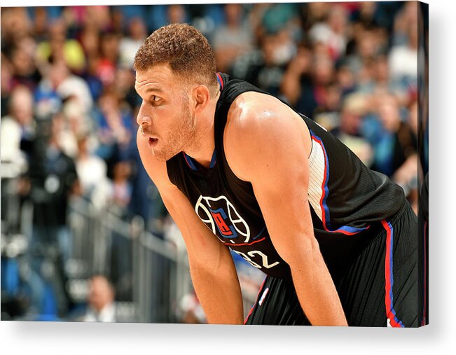 Blake Griffin Acrylic Print featuring the photograph Blake Griffin by Fernando Medina