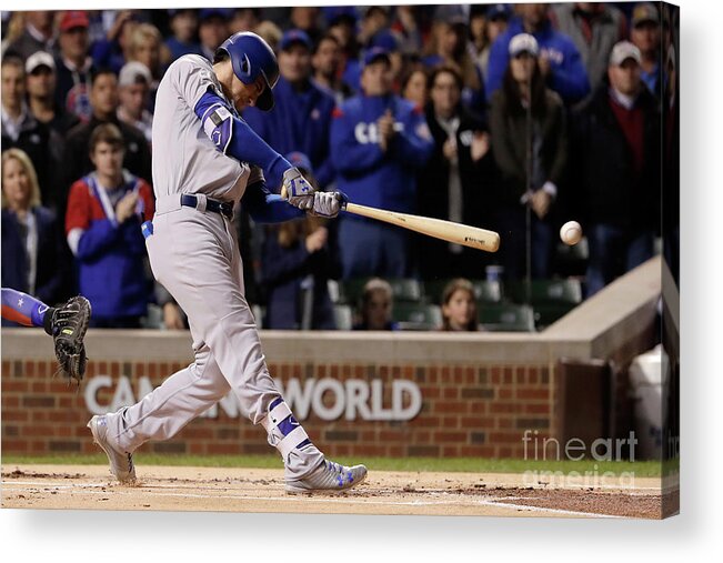 Championship Acrylic Print featuring the photograph Cody Bellinger #2 by Jamie Squire