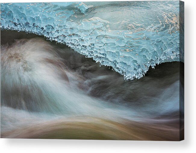 Ice Acrylic Print featuring the photograph Cold As Ice #2 by Darren White