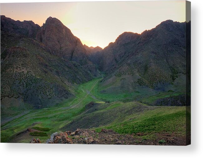 Herders Lifestyle Acrylic Print featuring the photograph Gobi area #2 by Bat-Erdene Baasansuren