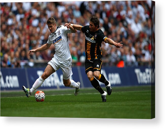 Fa Vase Acrylic Print featuring the photograph Hereford FC v Morpeth Town AFC - The FA Vase Final: The FA Non-Leagues Finals Day #2 by Joel Ford