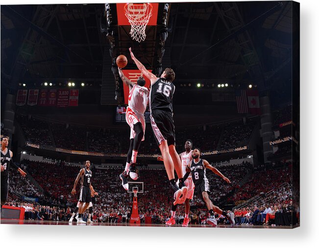 Playoffs Acrylic Print featuring the photograph James Harden by Jesse D. Garrabrant