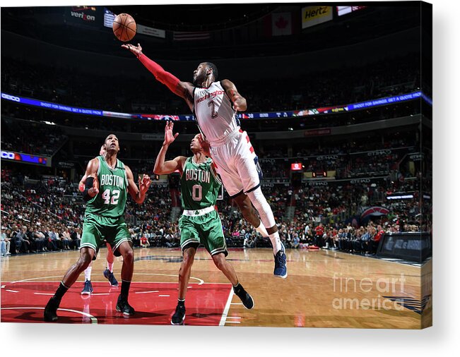 Playoffs Acrylic Print featuring the photograph John Wall by Brian Babineau