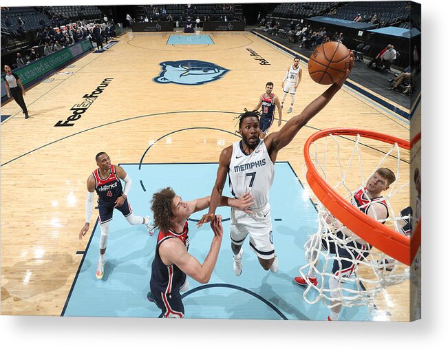 Justise Winslow Acrylic Print featuring the photograph Justise Winslow by Joe Murphy