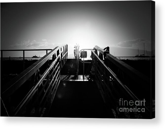 Lahaina Acrylic Print featuring the photograph Lahaina Marina #2 by Sharon Mau