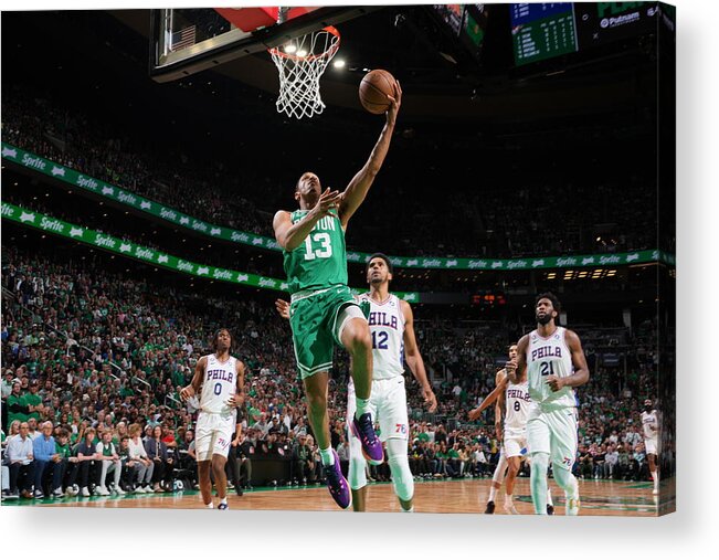 Playoffs Acrylic Print featuring the photograph Malcolm Brogdon #2 by Jesse D. Garrabrant