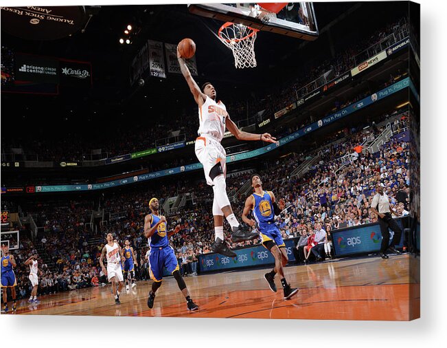 Nba Pro Basketball Acrylic Print featuring the photograph Marquese Chriss by Noah Graham