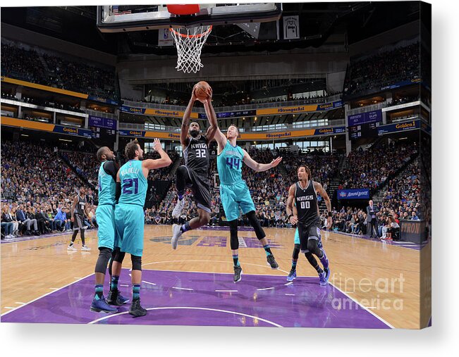 Tyreke Evans Acrylic Print featuring the photograph Tyreke Evans by Rocky Widner