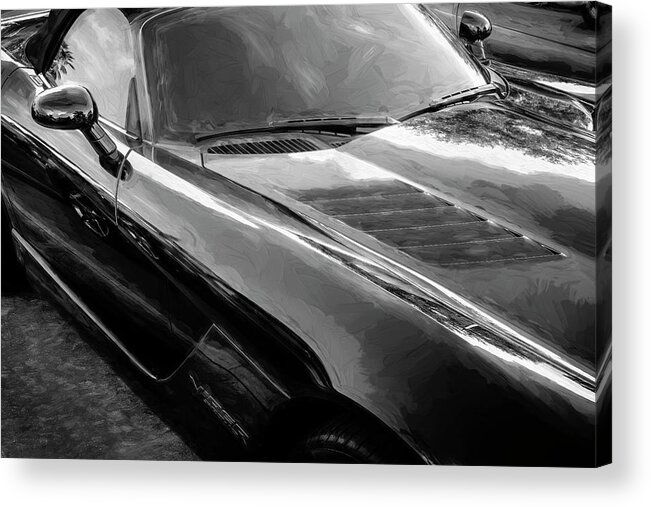 2005 Dodge Viper Gts Acrylic Print featuring the photograph 2005 Dodge Viper GTS X107 by Rich Franco