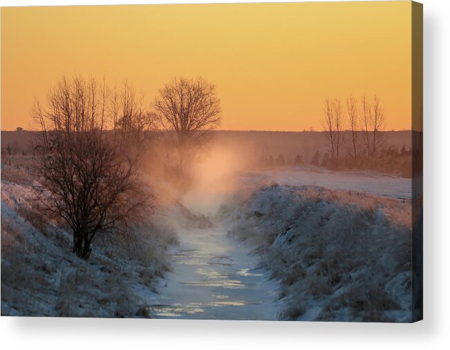 Sunrise Acrylic Print featuring the photograph 21 below Sunrise by Brook Burling