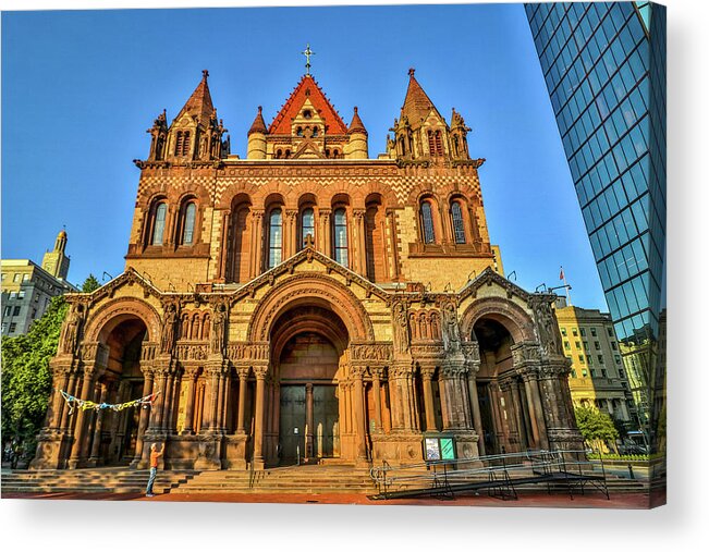 Boston Massachusetts Usa Acrylic Print featuring the photograph Boston Massachusetts USA #21 by Paul James Bannerman