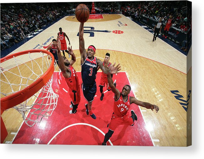 Bradley Beal Acrylic Print featuring the photograph Bradley Beal #22 by Ned Dishman