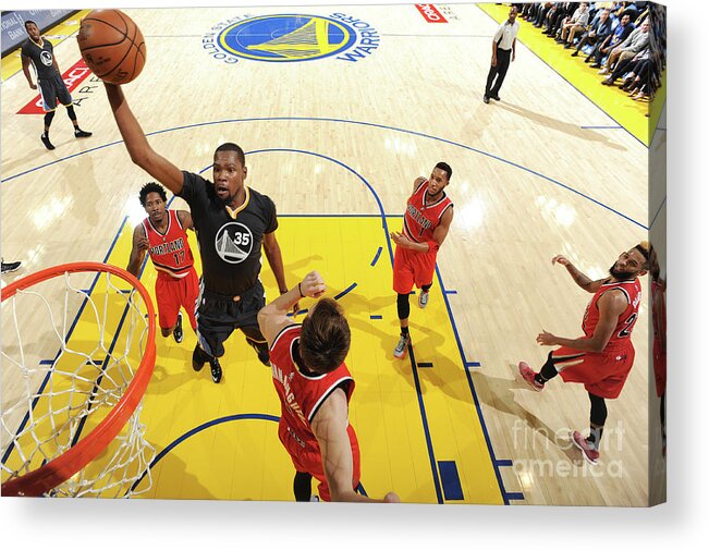 Nba Pro Basketball Acrylic Print featuring the photograph Kevin Durant by Andrew D. Bernstein