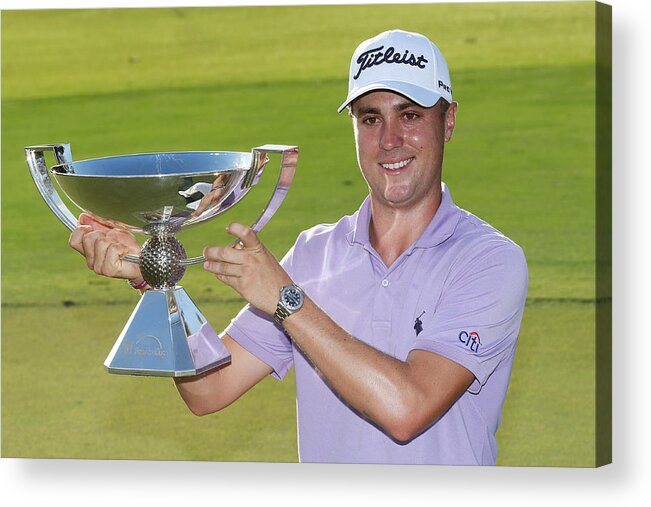 People Acrylic Print featuring the photograph TOUR Championship - Final Round #23 by Sam Greenwood