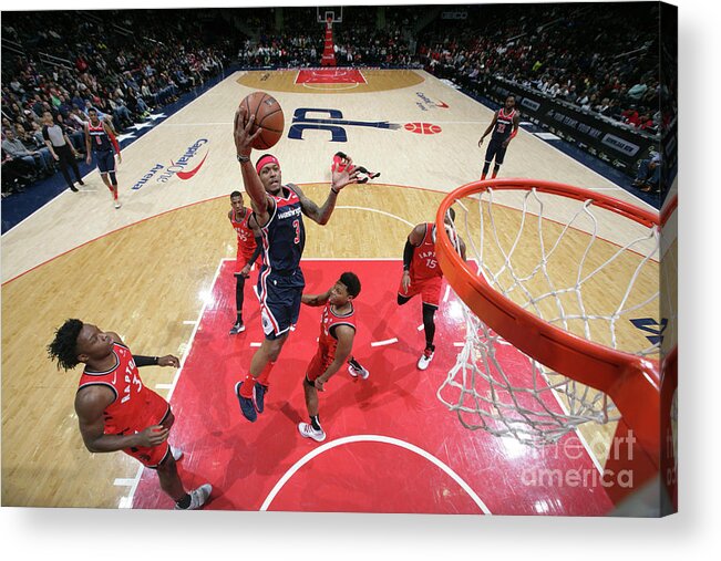 Bradley Beal Acrylic Print featuring the photograph Bradley Beal by Ned Dishman
