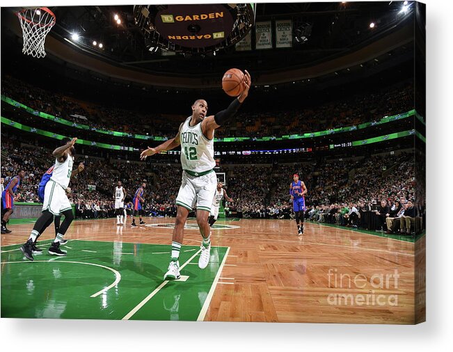 Nba Pro Basketball Acrylic Print featuring the photograph Al Horford by Brian Babineau