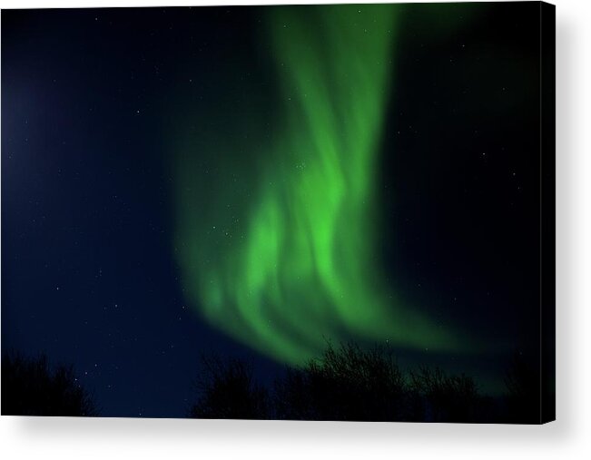 Northern Acrylic Print featuring the photograph Aurora borealis #3 by Robert Grac