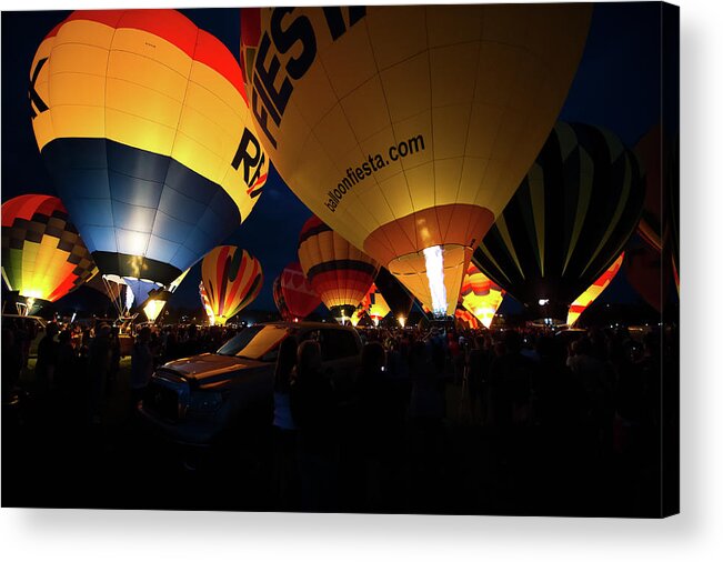 Co Acrylic Print featuring the photograph Balloon Fest #5 by Doug Wittrock