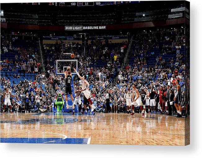 Nba Pro Basketball Acrylic Print featuring the photograph Evan Fournier by Fernando Medina
