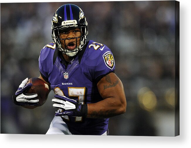 People Acrylic Print featuring the photograph Jacksonville Jaguars v Baltimore Ravens #3 by Patrick Smith