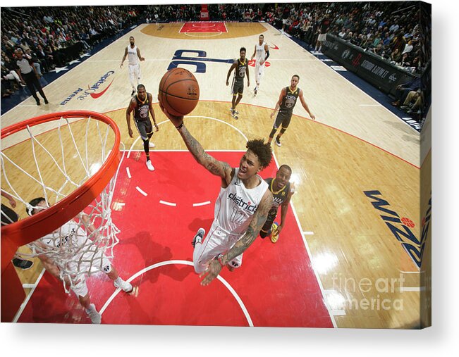 Kelly Oubre Jr Acrylic Print featuring the photograph Kelly Oubre #3 by Ned Dishman