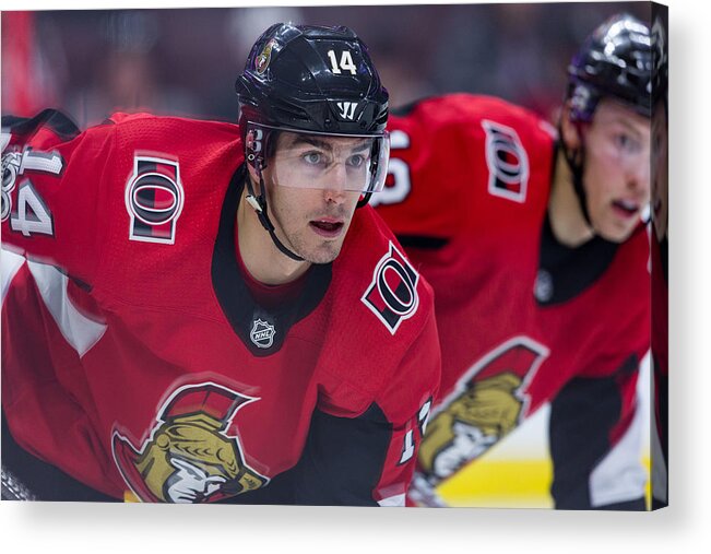 National Hockey League Acrylic Print featuring the photograph NHL: OCT 19 Devils at Senators #3 by Icon Sportswire