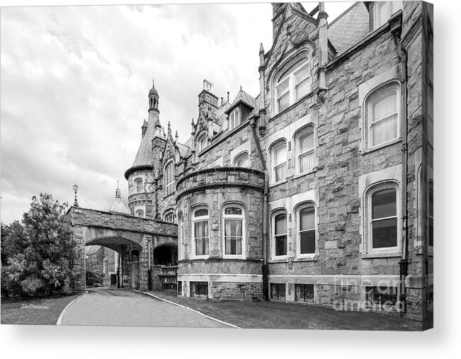 Rosemont College Acrylic Print featuring the photograph Rosemont College Main Building #3 by University Icons