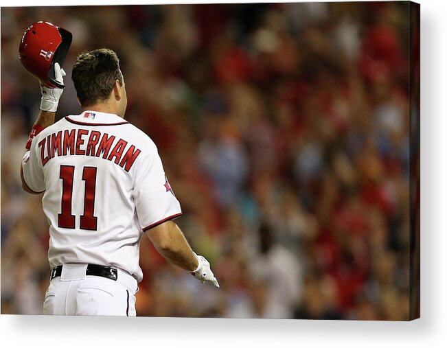 People Acrylic Print featuring the photograph Ryan Zimmerman #3 by Patrick Smith