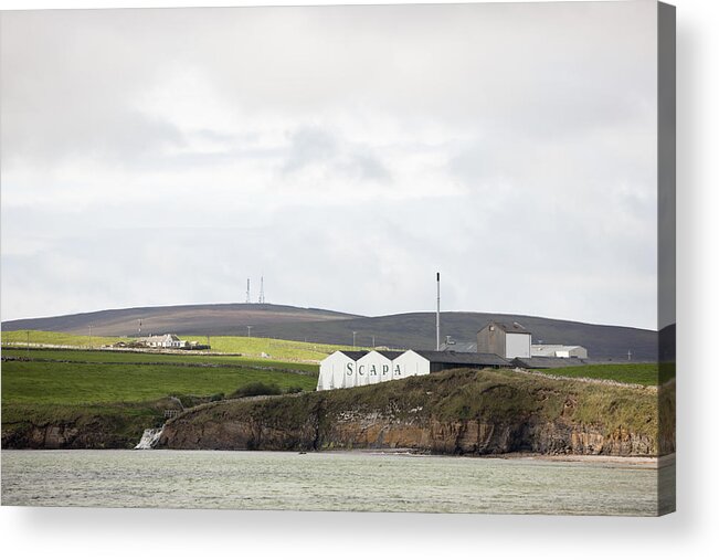 Outdoors Acrylic Print featuring the photograph Scapa Distillery #3 by Theasis