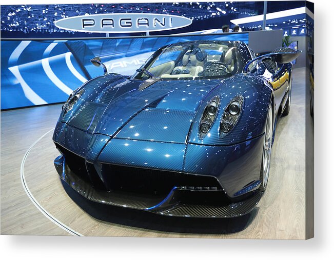 Finance And Economy Acrylic Print featuring the photograph Second Day Of The 87th Geneva International Motor Show by Bloomberg