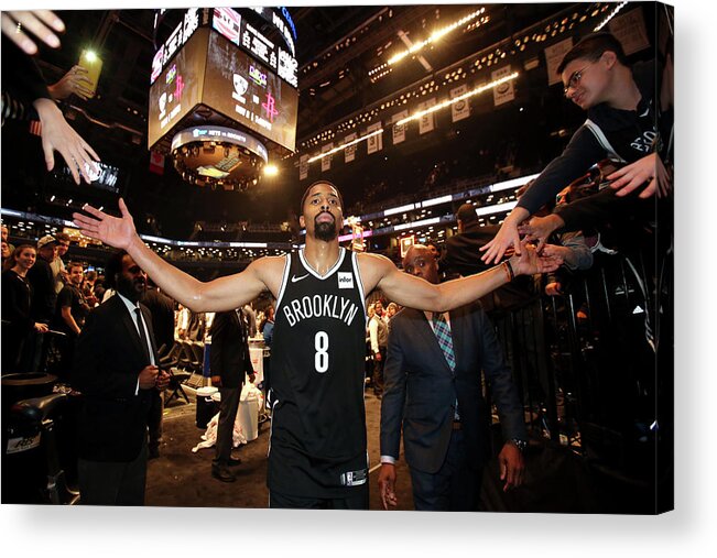 Spencer Dinwiddie Acrylic Print featuring the photograph Spencer Dinwiddie #3 by Nathaniel S. Butler