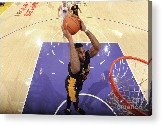 Nba Pro Basketball Acrylic Print featuring the photograph Thomas Robinson by Andrew D. Bernstein