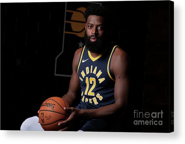 Media Day Acrylic Print featuring the photograph Tyreke Evans by Ron Hoskins