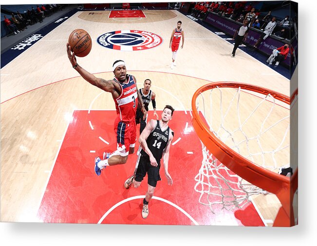 Nba Pro Basketball Acrylic Print featuring the photograph Bradley Beal by Ned Dishman