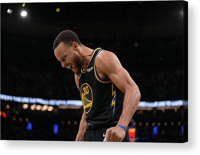 Playoffs Acrylic Print featuring the photograph Stephen Curry by Jesse D. Garrabrant