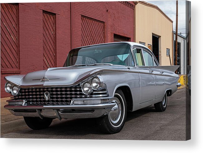 59 Buick Acrylic Print featuring the photograph 59 Buick #4 by Peyton Vaughn