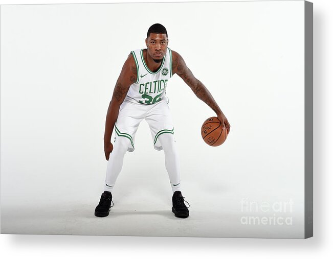 Marcus Smart Acrylic Print featuring the photograph Marcus Smart #4 by Brian Babineau