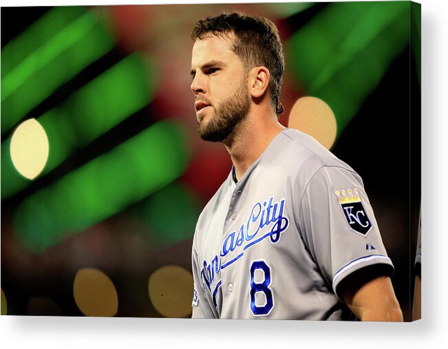 San Francisco Acrylic Print featuring the photograph Mike Moustakas by Jamie Squire