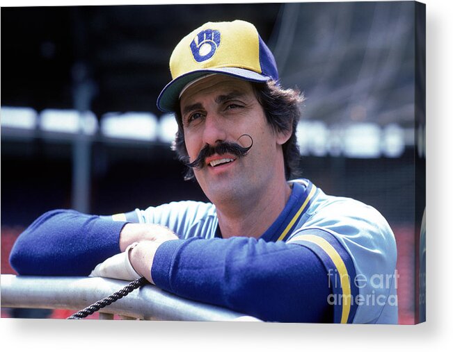 1980-1989 Acrylic Print featuring the photograph Rollie Fingers #4 by Rich Pilling