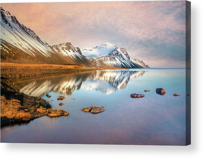 Stokksnes Acrylic Print featuring the photograph Stokknes - Iceland #4 by Joana Kruse